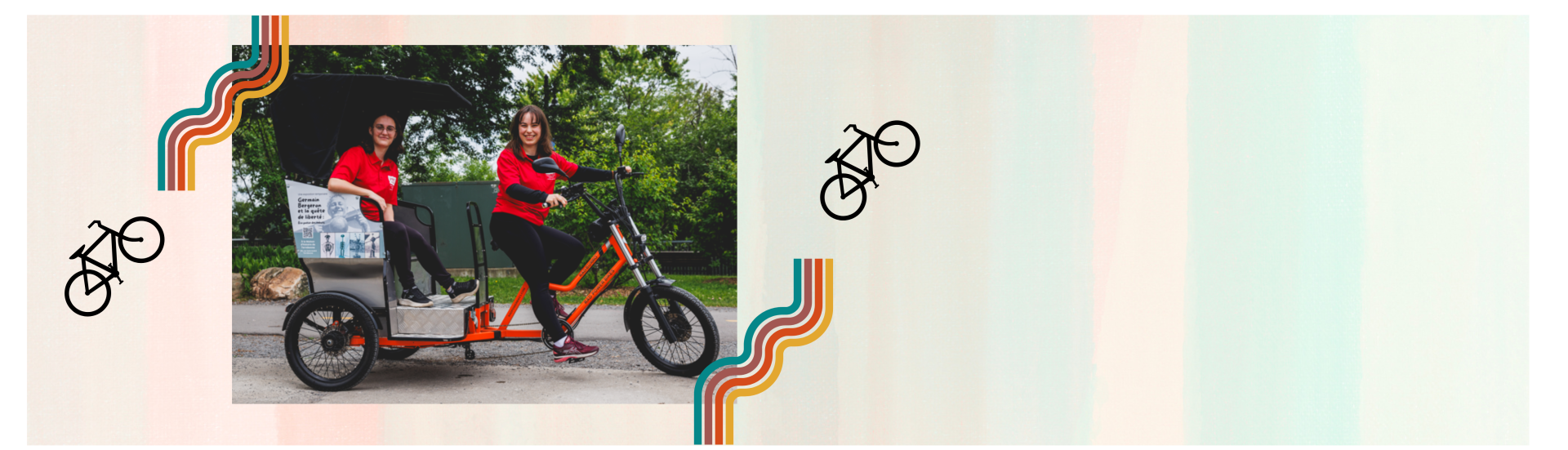 Balade gratuite en cyclopousse