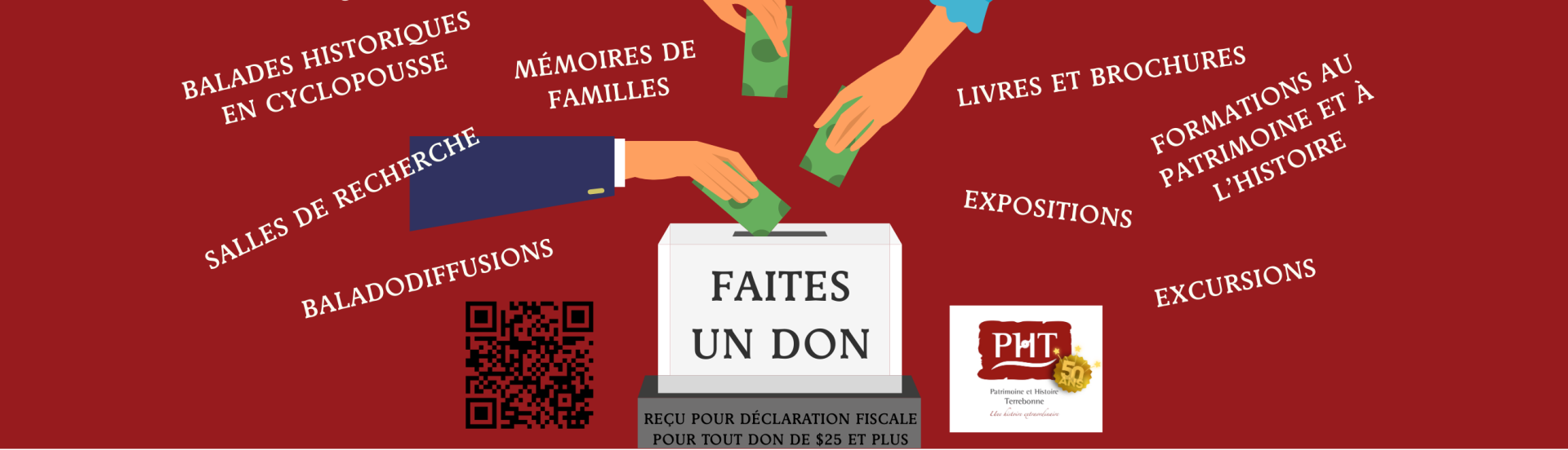 Faites un don dès maintenant!