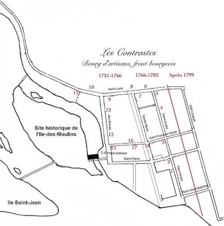 LES CONTRASTES | PLAN DÉTAILLÉ